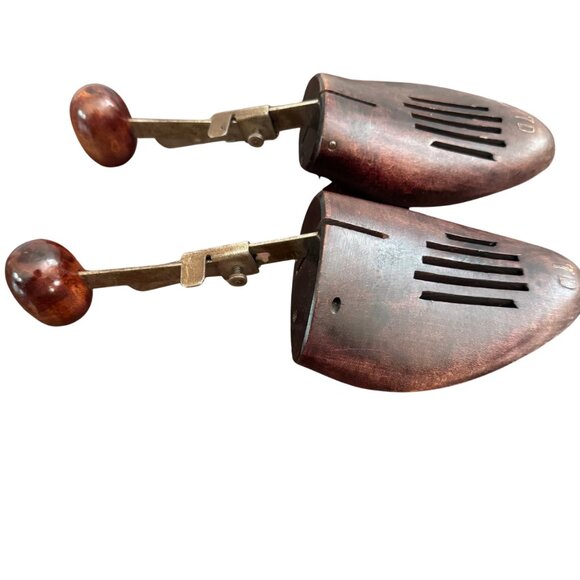 Vintage Wooden Adjustable Shoe Stretcher Keeper Size 7D - Picture 3 of 5